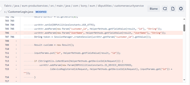 customerlogin java